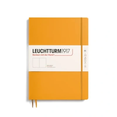 Imagen de LEUCHTTURM1917 368141 Libreta Master Slim (A4+) 225 x 315 mm, Tapa Dura, 123 páginas numeradas, Rising Sun, Lisa