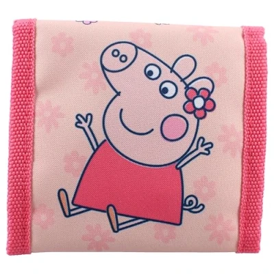 Imagen de Vadobag Monedero infantil Peppa Pig I Love This 10 x cm, rosa, 10x10x1 Diseño: