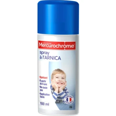 Imagen de MERCUROCHROME Spray con Arnica Calmante A partir de 6 años 100 ml