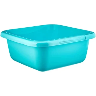 Imagen de Curver 01831 X34 00 Recipiente de plástico, Rectangular, 29,3 x 12 cm, 6 L Capacidad, Color Azul