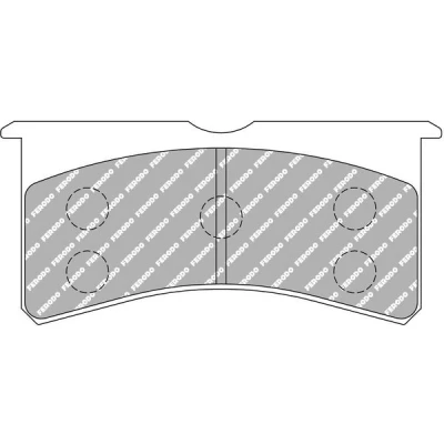 Imagen de Juego de pastillas freno FERODO FRP3097Z