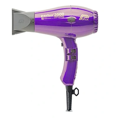 Imagen de Parlux 3500 Super Compact Secador de pelo cerámica con iones, 2000 W, Morado
