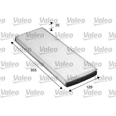 Imagen de VALEO CLIMFILTER COMFORT 698762 Filtro de habitáculo partículas 356mm 132mm 25mm FORD: Transit Mk5 Furgón, Mk6 Bus
