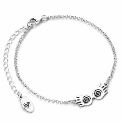 Imagen de Harry Potter Pulsera de Plata ley Luna Specs, talla única,