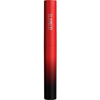 Imagen de Maybelline New York Pintalabios mate, color intenso y cómodo de llevar, Sensational Ultimate, color: nº 199 More Ruby (rojo), 1 barra 2 g