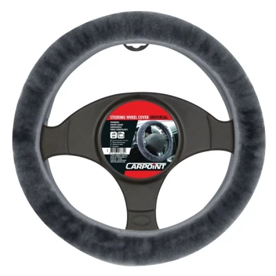 Imagen de CARPOINT 2510030 Funda cubierta para el volante antracita 37 39cm textil
