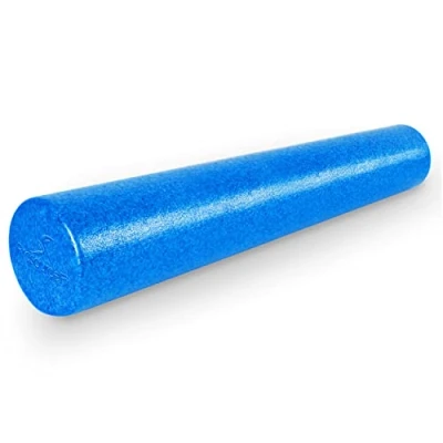 Imagen de ProsourceFit High Density Foam Rollers 36 inches long,Firm Full Body Athletic Massage Tool for Back Stretching, Yoga, Pilates, Post Workout Muscle Recuperation, Blue