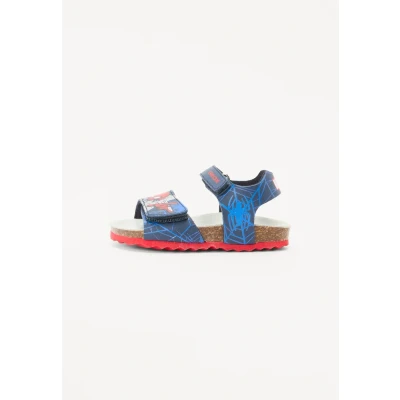 Imagen de Geox Marvel Spiderman Sandalias para niños, Talla: 25, Navy/red Zapatos