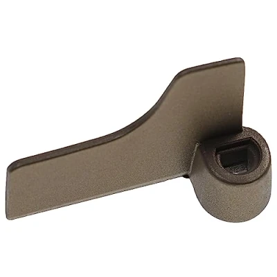 Imagen de vhbw Varilla amasar compatible con Panasonic SD 2511KXE, SD253, SD256, SD257, RD250 panificadora Batir, 6,7 x 5 cm, aleación de aluminio, gris