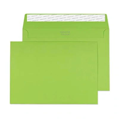 Imagen de Design Range Vibrant 307 Sobre C5 con solapa autoadhesiva (120 g/m², 500 unidades), color verde