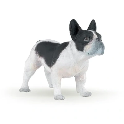 Imagen de Bulldog Francese Bianco e Nero Papo cod. 54006