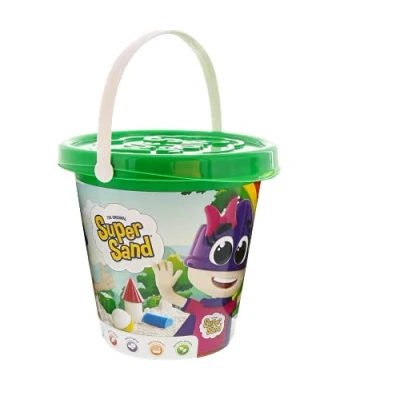 Imagen de Super Sand Cubo Rojo Safari. Arena mágica para moldear y modelar. Diversión creatividad niños niñas. Manualidades. Arts and crafts.