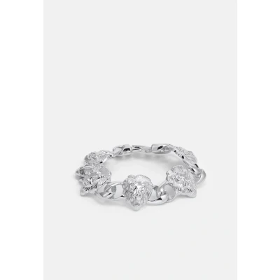 Imagen de Urban Classics LION Bracelet Unisex Pulsera silvercoloured, Hombre, Talla: L/XL, Silver coloured