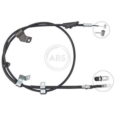 Imagen de A.B.S. K10072 Cable de Freno Mano 1855 Discos