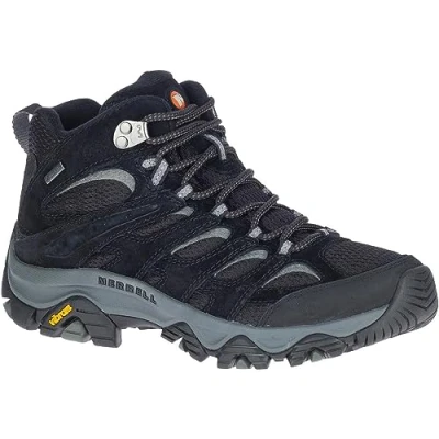 Imagen de Merrell Moab 3 Mid GTX, Botas de senderismo Mujer, Negro (Black Grey), 41 EU