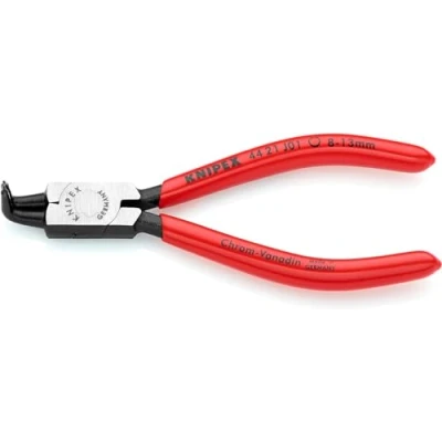 Imagen de Knipex pinza per anelli di sicurezza interni a fori cromata, rivestiti in resina sintetica 140 mm 44 13 j1