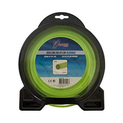 Imagen de Hilo de nylon para desbrozadoras redondo 4MM X 29mt Kawapower Bricoferr