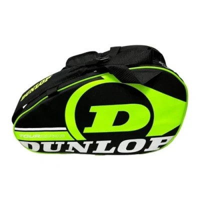 Imagen de Dunlop Paletero de pádel Tour Intro Negro/Amarillo Flúor, Bolsa, Adultos Unisex, Mediano