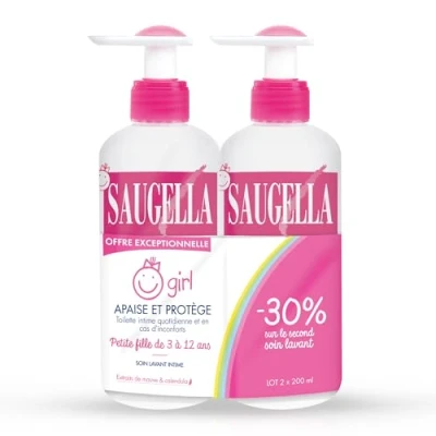 Imagen de Offre duo girl emulsion lavante douce lot de 2 x 200 ml 30% sur le second flacon