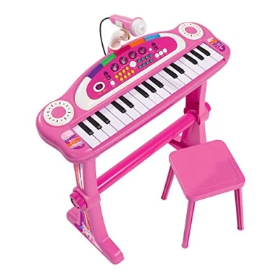 Imagen de Simba My Music World Teclado en Soporte para Niñas, Color surtido (106830690)
