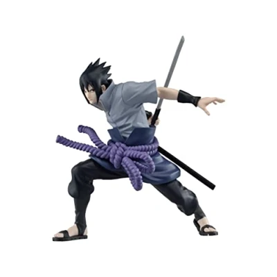 Imagen de Banpresto Figura de Accion Uchiha Sasuke 3 Naruto Shippuden Vibration Stars 13cm BP19667 Multicolor
