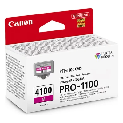 Imagen de Canon PFI 4100M cartucho de tinta magenta (original)