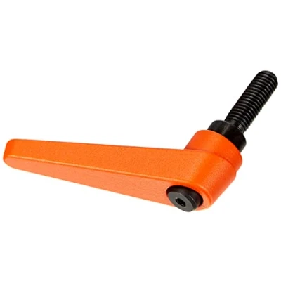 Imagen de Halder 24400.0461 ajustable Palancas de sujeción, Naranja, D1 = 22 mm/D2 M10/L1 32 mm