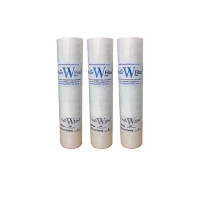 Imagen de 3 x 10 pulgadas PP Filtros de agua sedimentos 5 micras