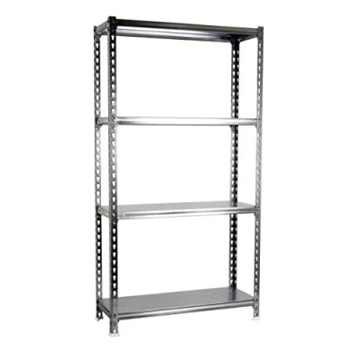 Imagen de SimonRack Estanteria Metalica, 4 Baldas Ajustables, 180 kg de Punto Flexión, 1500x800x400 mm, Estantería Almacenaje, Sin tornillos, Galvanizado Simonclick