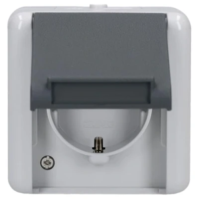 Imagen de Jung wg800 Base enchufe schuko 10 16a/250v