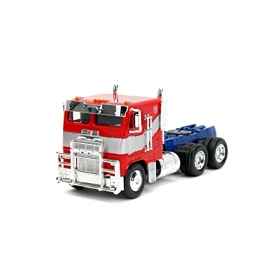 Imagen de Transformers Rise of The Beast 1:32 Optimus Prime con robot en chasis de coche fundido a presi n, juguetes para ni os y adultos