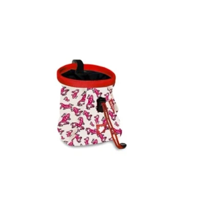 Imagen de Ocun Lucky Kid + Cinturón Rosa Bolsa de Tiza Práctica y Colorida para Niños, Talla Única, Color Rana