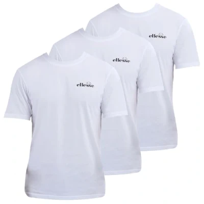 Imagen de Ellesse Azzini TEE 3 PACK Camiseta básica, Hombre, Talla: 50, White