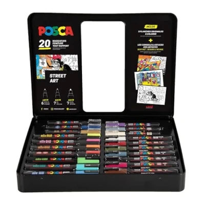 Imagen de POSCA Street Art Marker, 20 Stück