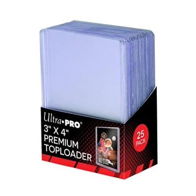Imagen de Ultra Pro 3&quot; X 4&quot; Super Clear Premium Toploader 25ct
