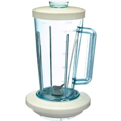 Imagen de Moulinex A32804 Vaso de batidora, 1.25 litros, Plástico, Blanco/Transparente