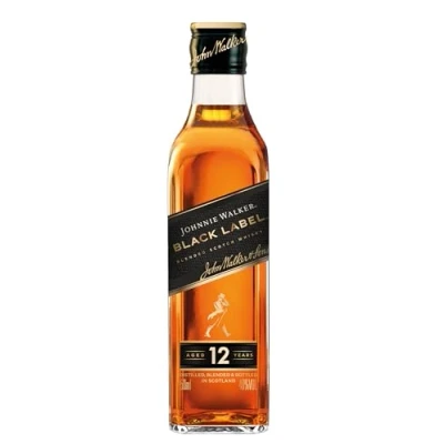 Imagen de Johnnie Walker BLACK LABEL 12 Years Old Blended Scotch Whisky PET 40% Vol. 0,05l