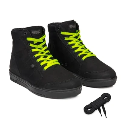 Imagen de OZONE moto Town Botas de Fortalecimiento tobillos Tacones y suelas Suela antideslizante Ventilación Elementos reflectantes Plantilla antibacteriana