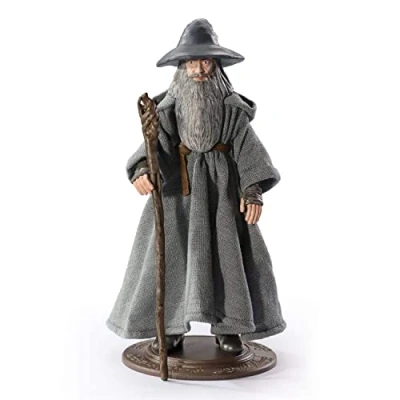 Imagen de Lord of the Rings Figura Bendyfigs El Señor de los Anillos Gandalf, Color Mehrfarbig (Noble Collection 849421006839)