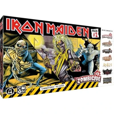 Imagen de Asmodee Cmon Zombicide: Iron Maiden Pack #2 Juegos de Mesa Figuras cooperativos a Partir 14 años 1 6 Jugadores Versión Francesa