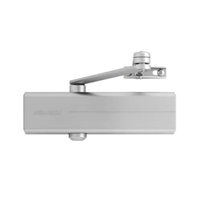 Imagen de Tesa Assa Abloy DC140 DEV1 , Cierrapuertas de brazo articulado, Plata