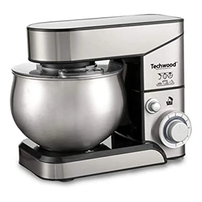 Imagen de Techwood TRO 1050, Robot de repostería multifunción con cuenco acero (5 L, 1000 W, inoxidable)