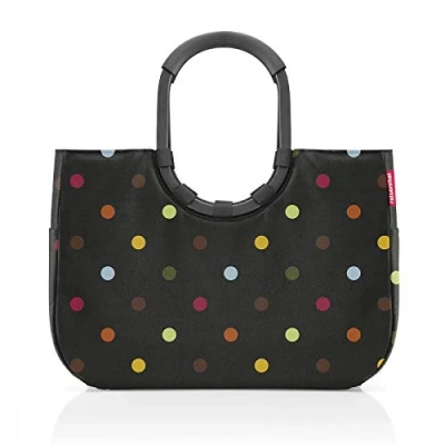 Imagen de reisenthel loopshopper L Bolso robusto con prácticos compartimentos fabricados botellas PET recicladas, diseño atractivo y elegante, en puntos