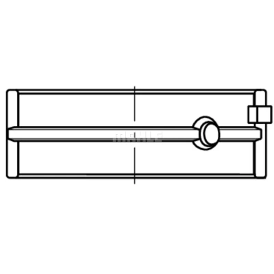 Imagen de MAHLE ORIGINAL 209 HL 21578 000 Cojinete de cigüeñal