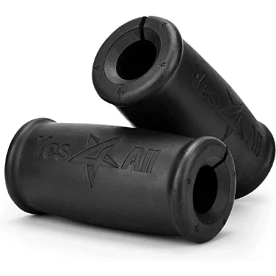 Imagen de Yes4All agarre ergonómico de grasa (diámetro exterior 5.6 cm) Construye tus bíceps, tríceps, músculos brazo más grandes todos los días con nuestro grueso barra,