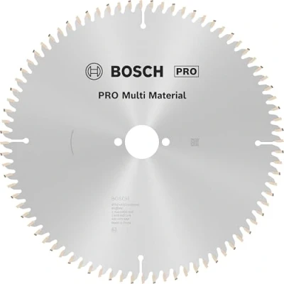 Imagen de Bosch Professional 2 608 640 516 Hoja de sierra circular Multi Material 250 x 30 3,2 mm, 80 (pack 1)