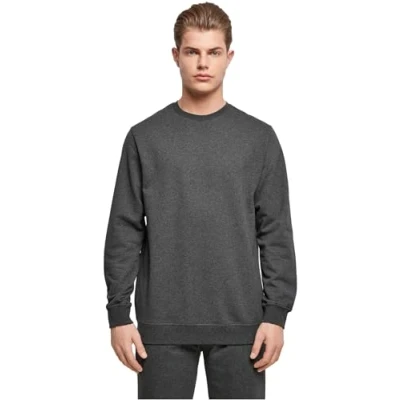 Imagen de Build Your Brand Bb003 basic Crewneck Sudadera, Charcoal, XXL para Hombre