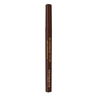 Imagen de Dermacol Eyeliner de Cejas Tatoo 2, Delineador para Larga Duración que Ofrece Definición y Precisión, Perfecto un Acabado Natural.