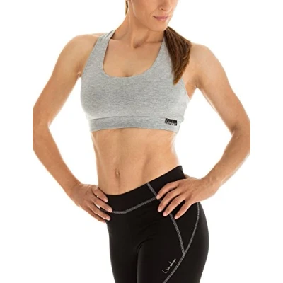 Imagen de Winshape Sujetador deportivo, Mujer, Talla: Medium, Grey melange
