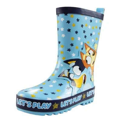 Imagen de Bluey Y Bingo Botas Niño De Agua Niños Lluvia Azul 22